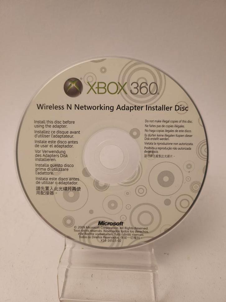 Wireless N Networking Adapter Installer Disc Xbox 360, Spelcomputers en Games, Games | Xbox 360, Ophalen of Verzenden