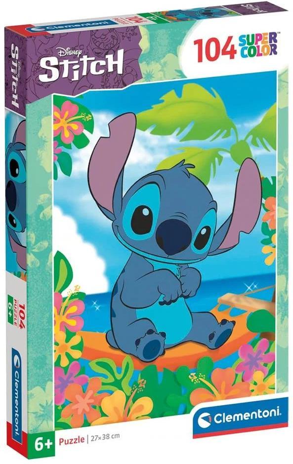 Stitch Puzzel (104 stukjes) | Clementoni - Puzzels, Kinderen en Baby's, Speelgoed | Kinderpuzzels, Nieuw, Verzenden
