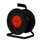 Kabelhaspel 25 meter | Met 4 stopcontacten, Ophalen of Verzenden, Nieuw, Kabel of Snoer