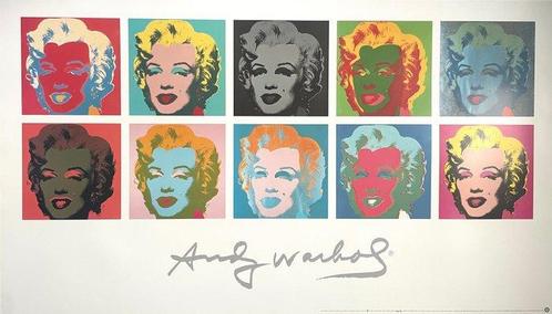 Andy Warhol (after) - Ten Marilyns II (XL Size) - Offset, Huis en Inrichting, Overige Huis en Inrichting