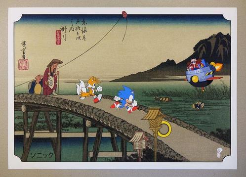 Sonic & Tails  Sonikku - Édition limitée 05/20 - ATO, Antiek en Kunst, Antiek | Overige Antiek