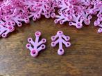 Lego Onderdelen - 187 Plant Leaves 4 x 3 bright pink, Kinderen en Baby's, Speelgoed | Duplo en Lego, Nieuw