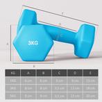 TRUUSK Halterset Met Opbergrek - Set Van 6 Halters Voor Fitn, Huis en Inrichting, Fauteuils, Verzenden, Nieuw