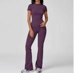 Dames Sportset 2-Delig Yoga High Waist Legging Long Sleeve, Verzenden, Nieuw