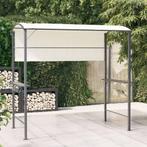 vidaXL Prieel met dak 220x110x200 cm crèmekleurig, Verzenden, Nieuw