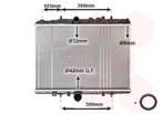 RADIATOR VOOR CITROEN C5 DC/DE 2001-2004 133068, Auto-onderdelen, Airco en Verwarming, Ophalen of Verzenden, Nieuw