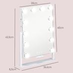 TRUUSK LED-make-upspiegel, 3 Lichtmodi, Dimbaar, Touchbedien, Verzenden, Nieuw