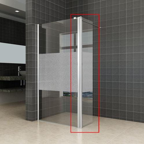Zijwand Wiesbaden voor Inloopdouche met Links Scharnierend, Doe-het-zelf en Verbouw, Sanitair, Douche, Nieuw, Ophalen of Verzenden
