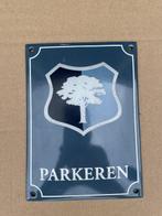 Set van 3 Nostalgische Emailleborden (Parkeren, Blauw, L1) -