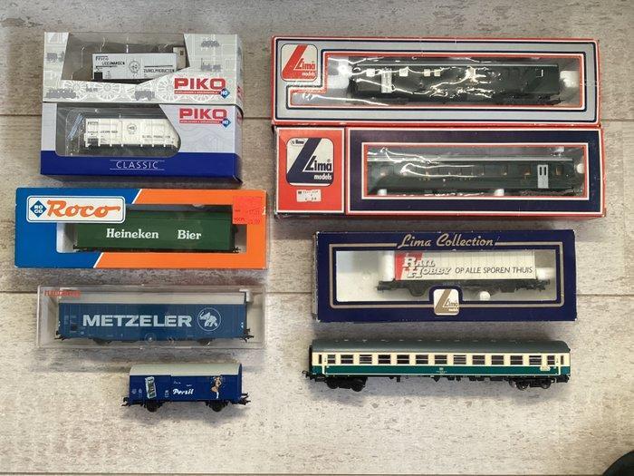 Fleischmann, Roco, Lima H0 - Model treinwagon (9) - Partij, Hobby en Vrije tijd, Modeltreinen | H0
