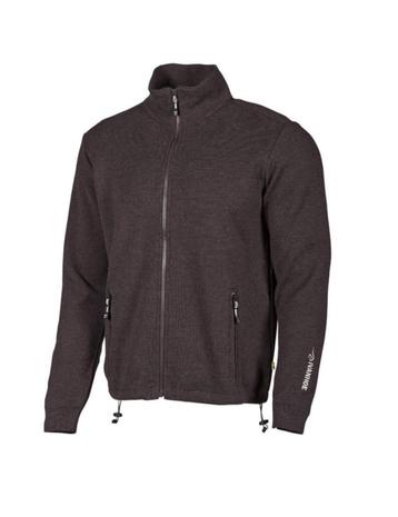 Ivanhoe vest Hadar Full Zip Black - fijne merinowol - Zwart beschikbaar voor biedingen