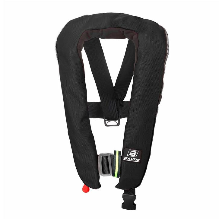 Baltic Winner Automatisch Reddingsvest 165N met Harnas Zwart, Watersport en Boten, Accessoires en Onderhoud, Nieuw, Ophalen of Verzenden