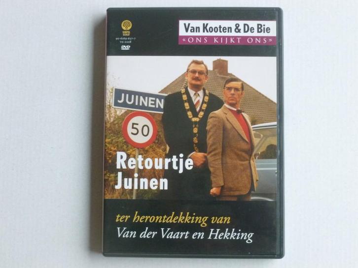 Van Kooten & De Bie - Retourtje Juinen (DVD), Cd's en Dvd's, Dvd's | Cabaret en Sketches, Zo goed als nieuw, Verzenden