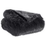 Maxi gerecycled plaid Nolan Caviar 180 x 220, Huis en Inrichting, Verzenden, Nieuw