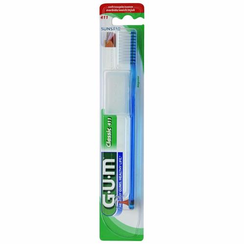 12x GUM Tandenborstel Classic Soft Grote Kop, Sieraden, Tassen en Uiterlijk, Uiterlijk | Mondverzorging, Nieuw, Verzenden