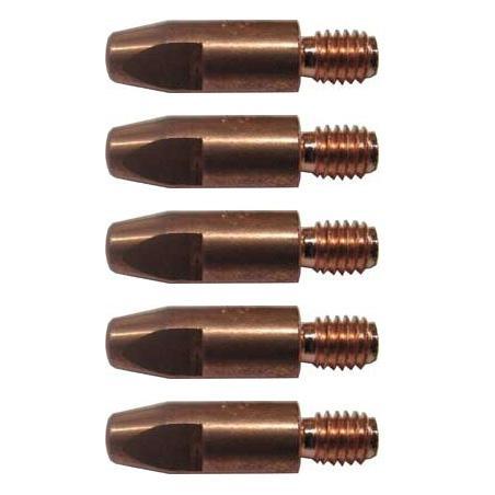 MB-24/25 contacttip 1,0mm - zakje 5 stuk (MB-24 onderdelen), Doe-het-zelf en Verbouw, Gereedschap | Lasapparaten, Co2, Nieuw, Verzenden