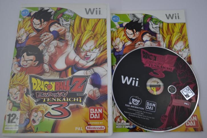 Dragonball Z - Budokai Tenkaichi 3 (Wii FAH), Spelcomputers en Games, Games | Nintendo Wii, 1 speler, Zo goed als nieuw, Verzenden