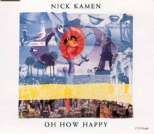 cd single - Nick Kamen - Oh, how happy (incl. Wow How Hip..., Cd's en Dvd's, Cd Singles, Zo goed als nieuw, Verzenden