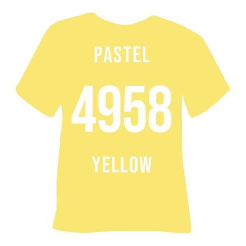 Poli-Flex Turbo Pastel Yellow 4958, Hobby en Vrije tijd, Kledingapplicaties en Hotfix, Overige applicaties, Nieuw, Verzenden