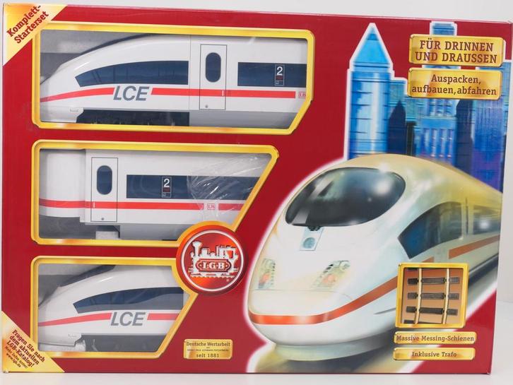LGB 70600 LCE-3-Los treinstel (zonder rails), Hobby en Vrije tijd, Modeltreinen | Overige schalen, Treinset, Zo goed als nieuw