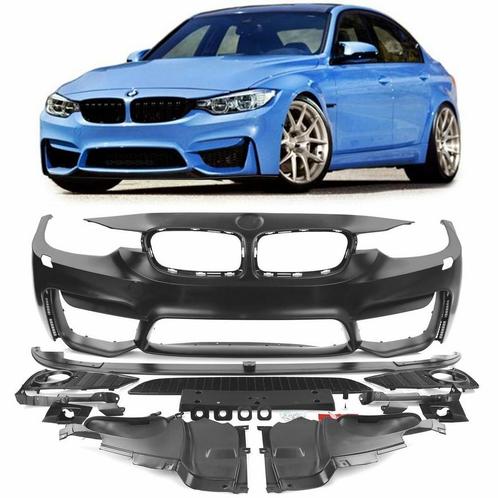 EVO M3 Look Voorbumper Met Front Lip BMW F30 F31 + LCI B2378, Auto-onderdelen, Carrosserie en Plaatwerk, Voor, Bumper, BMW, Nieuw