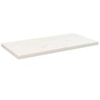 vidaXL Tafelblad rechthoekig 80x40x2,5 cm massief grenenhout, Huis en Inrichting, Tafels | Eettafels, Verzenden, Nieuw