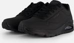 Skechers Uno - Stand On Air Heren Sneakers - Zwart - Maat 42, Verzenden, Nieuw