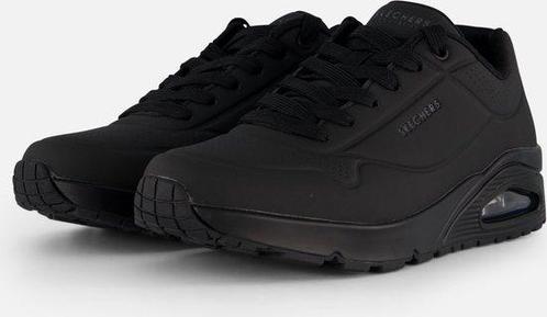 Skechers Uno - Stand On Air Heren Sneakers - Zwart - Maat 42, Kleding | Heren, Schoenen, Nieuw, Verzenden