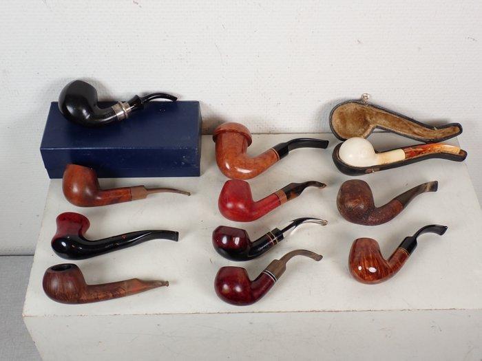Various brands - Zonder minimumprijs - Pijp - Hout - (11), Verzamelen, Rookartikelen, Aanstekers en Luciferdoosjes
