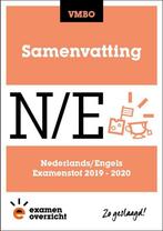 ExamenOverzicht - Samenvatting Nederlands en Engels VMBO, Verzenden, Zo goed als nieuw, ExamenOverzicht