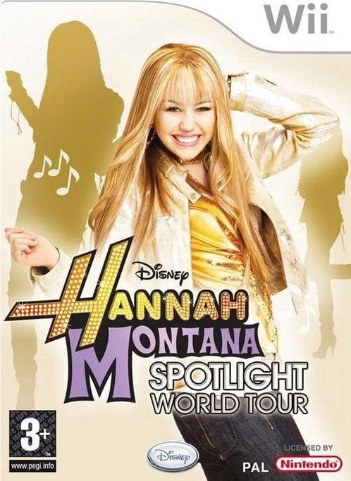 Hannah Montana op Wereldtournee (Wii Games) (Nintendo Wii), Spelcomputers en Games, Games | Nintendo Wii, Zo goed als nieuw, Ophalen of Verzenden