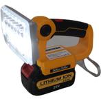 Bouwlamp zaklamp ledlamp past op Dewalt accu 18V en 20V, Nieuw, Verzenden