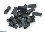 0,1 &quot;(2,54 mm) krimp connector behuizing: 1x2-pins 25-p, Verzenden, Nieuw