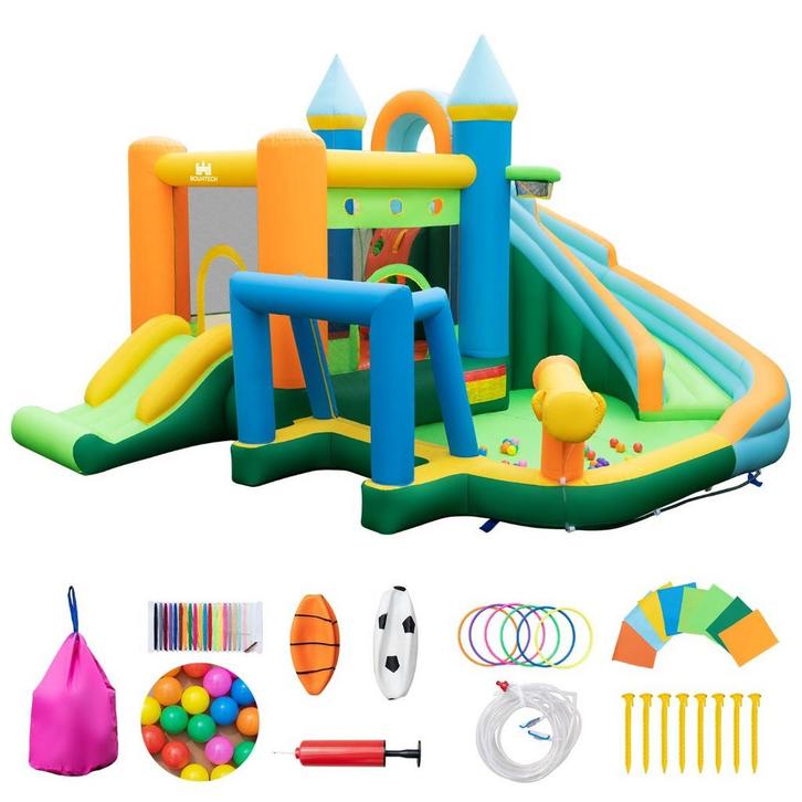 2dekans | Coast Springkussen Opblaasbaar incl. accessoires -, Kinderen en Baby's, Speelgoed | Overig, Zo goed als nieuw, Ophalen of Verzenden