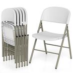 LIVSK Opvouwbare Balkonstoelen - Kunststof - Klapstoelen - R