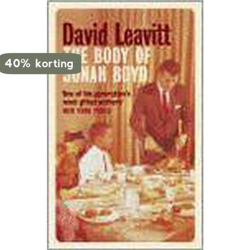 The Body of Jonah Boyd 9780747580263 David Leavitt, Boeken, Taal | Engels, Gelezen, Verzenden