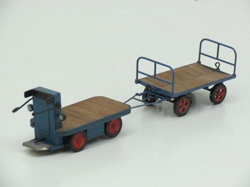 GS DB Elektrokarre mit anhanger (Automodellen Kant en Klaar), Hobby en Vrije tijd, Modelbouw | Figuren en Diorama's, Nieuw, Ophalen of Verzenden