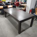 Massief houten tafel - 220x100 cm (met schades/krasjes), Huis en Inrichting, Tafels | Eettafels, Ophalen of Verzenden, Nieuw