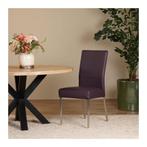 Leren eetkamerstoel Real, Ophalen of Verzenden, Nieuw, Leer, Industrieel, Modern