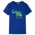 vidaXL Kindershirt 128 donkerblauw, Verzenden, Nieuw