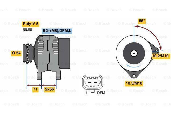 Dynamo / Alternator OPEL SIGNUM (1.8), Auto-onderdelen, Motor en Toebehoren, Nieuw, Ophalen of Verzenden
