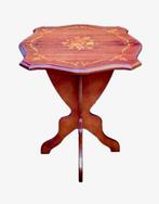 Bijzettafel - Stijl Lodewijk XV Stilleven van Bloemen - Hout