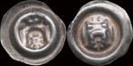 13-14th cent Ad Germany Hamburg Stadt hohlpfennig zilver, Postzegels en Munten, Munten | Europa | Niet-Euromunten, Verzenden