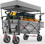 Bolderkar - Opvouwbaar - Bolderwagen  - Grijs - TRESKO®, Verzenden, Zo goed als nieuw