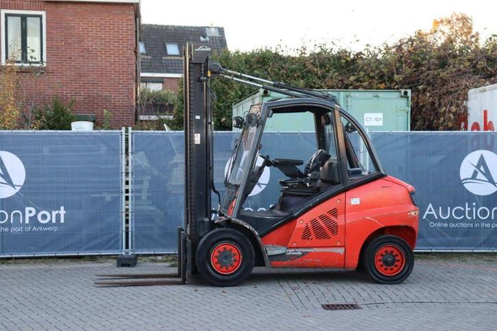 Veiling: Heftruck Linde H50D Diesel 5000kg 6.5m 2008, Zakelijke goederen, Machines en Bouw | Heftrucks en Intern transport, Heftruck