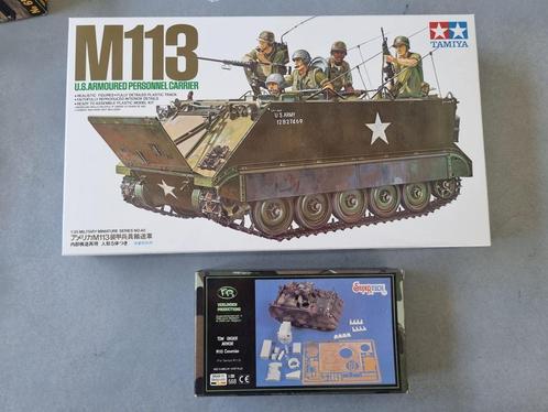 Tamiya 35040 M113 1:35 + Verlinden TOW conversion, Hobby en Vrije tijd, Modelbouw | Auto's en Voertuigen, Tamiya, Verzenden