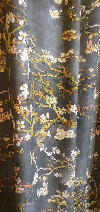 Art Nouveau Textiel Van Gogh Mandelbloesem -300x280cm-, Antiek en Kunst, Antiek | Kleden en Textiel