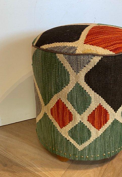 Kelim Poef(Ongebruikt/Nieuw) - Tapijt - 36 cm - 36 cm, Huis en Inrichting, Stoffering | Tapijten en Kleden