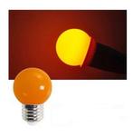E27 Party ledlamp 1,5 watt oranje Mini IP65, Nieuw, Verzenden
