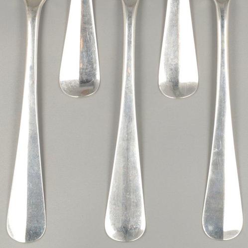 C.J. Begeer Hollands glad Dinervork - Vork (6) - .833, Antiek en Kunst, Antiek | Goud en Zilver
